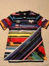 Umbro Ospreys Rugby Shirt 3rd Kit 2022/23 Mens Large