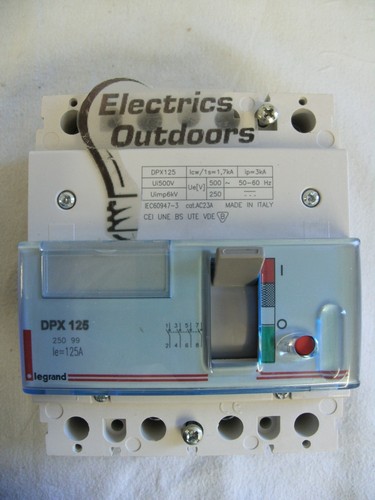 Legrand 125 amp four - 125, trip