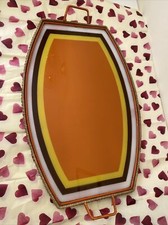 Vintage Melamine And Wicker