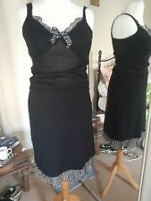 Evalinka Italian 2 Piece Skirt 50 per cent merino wool Black size 3 looks 12.