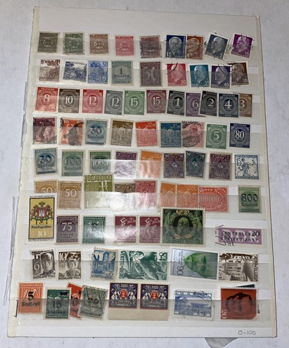 Large vintage stamp collection - stamp,