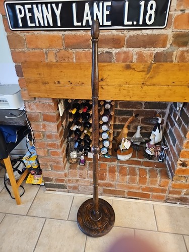 Antique standard lamp superb - lamp,