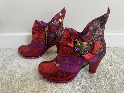Irregular choice miaow red - irregular,