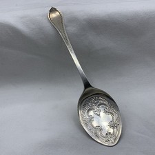 Antique Jam Spoon 19g Sterling Silver 1896 Hallmarked Thomas Levesley 