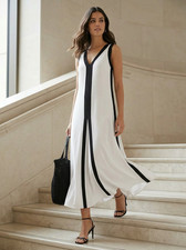 REISS OE Rae Colourblock Maxi