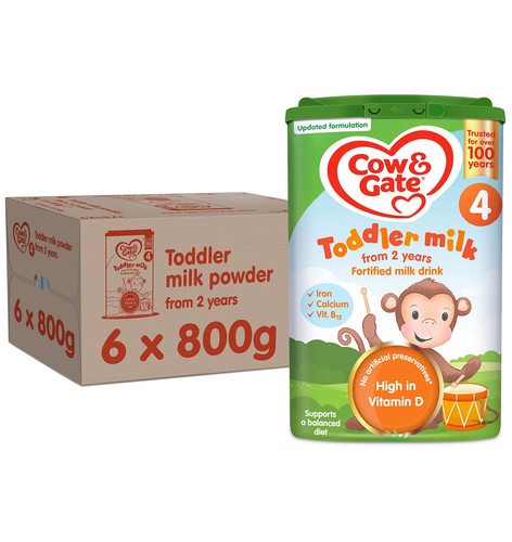 Cow gate toddler baby milk - &, 4