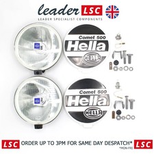 2x Genuine HELLA Halogen High