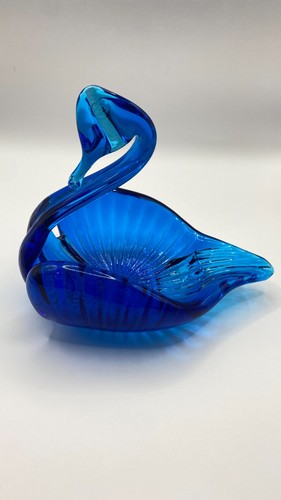 Blue art glass - blue,