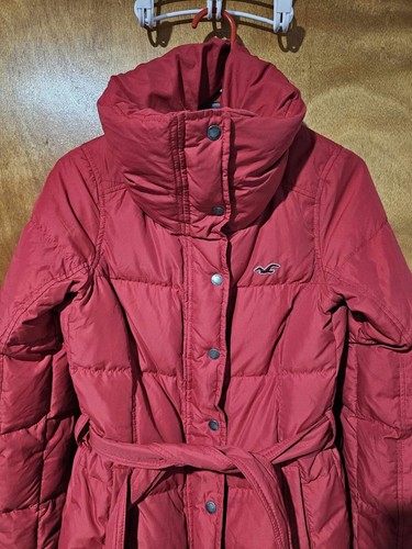 Hollister womens jacket red - hollister,