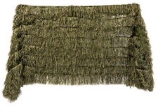 Nitehawk Woodland Camo Ghillie Net, Hunting Shooting Hide Netting, 4m x 1.5m