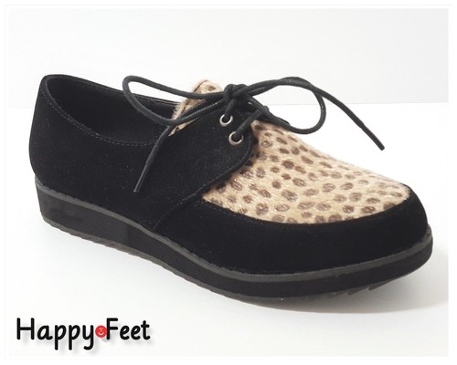 Ladies style brogue creepers - style,