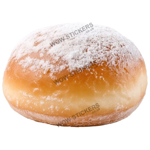 Jam donut sticker - jam,