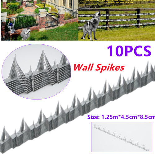 10x wall spike 25m fence - 10x,