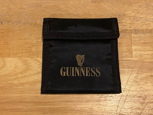 Vtg guinness beer wallet - wallet, nylon