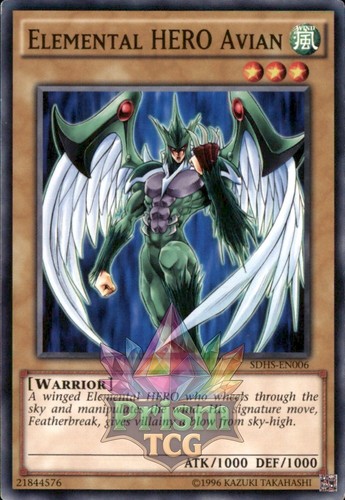 Elemental hero avian - hero,
