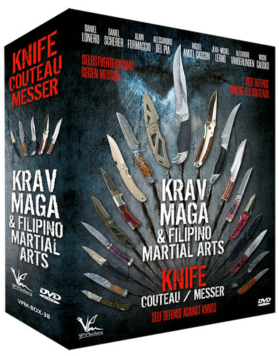 Dvd box collection krav maga - box,