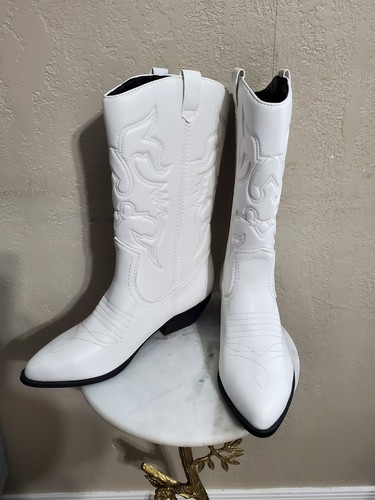 Soda white western - white, cowboy