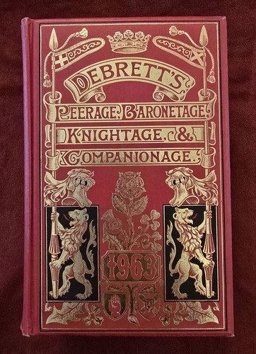 Vintage book debrett s - vintage, debrett's