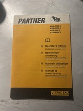 Partner Operators Manual K650 K750  K850 K1200 Active  Mark II Versions Saw