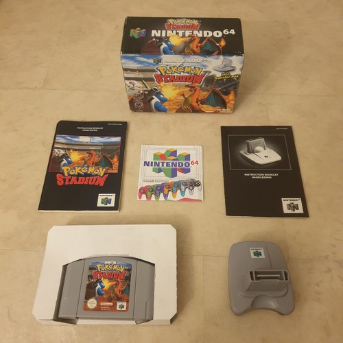 Pokemon stadium boxed n64 - stadium,