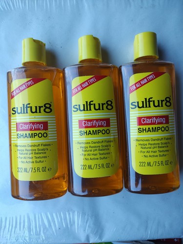 Sulfur8 clarifying shampoo - sulfur8,