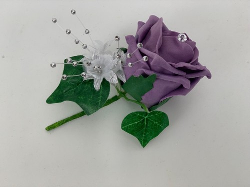 Wedding buttonhole rose - wedding,
