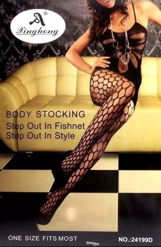 Sexy black body stocking - sexy,