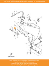 YAMAHA Collar, 90387-06027 OEM