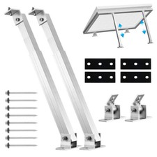 Solar Panel Mounting AdjustableBrackets Angle Tilts Mount Fixing Wall Roof  Kit