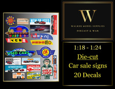 1:18 - 1:24 Scale Die-cut Used