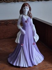 Coalport debutante figurine - coalport,