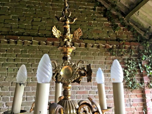 Vintage french chandelier - french,
