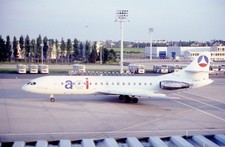 ORIGINAL 35mm Aircraft slide F-BJTU Air Charter International SE-210 1981 #9020