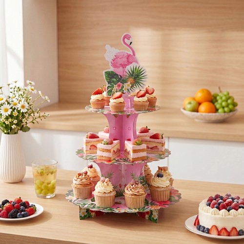 Cupcake stand tier cardboard - stand, 3