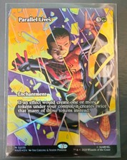 MTG SpiderMan parallel lives Borderless Foil Collector 