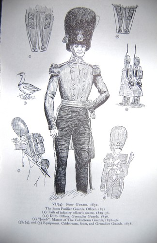 1832 foot guards - guards, grenadier