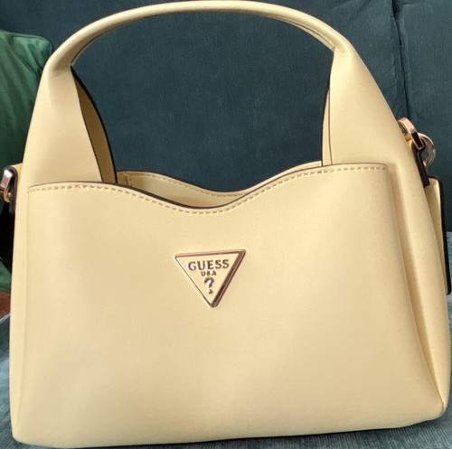 Guess yellow faux leather - guess,