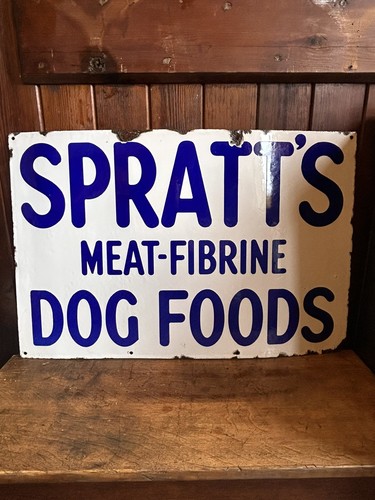 Original vintage spratts dog - original,