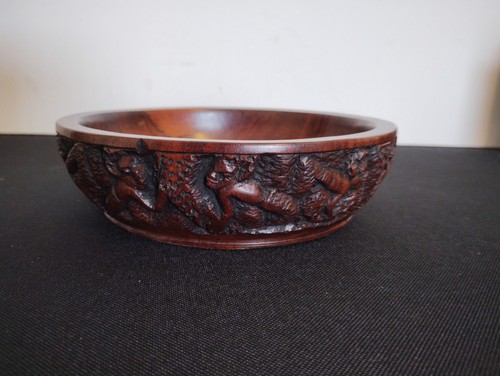 Vintage african hand carved - hand,