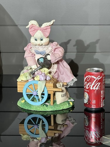Large easter bunny figurine - large,