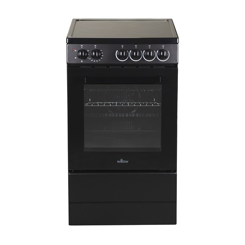 Cooker black electric 50cm - electric,