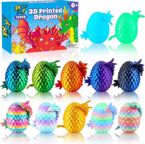 12pcs printed dragon - 12pcs, eggs