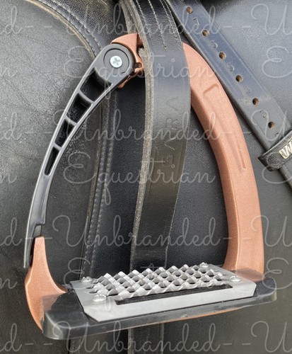 Rose gold safety stirrups - gold,