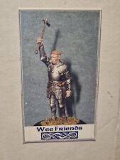 Rare Wee Friends 1/32 54mm Medieval Knight or Noble Bare Headed with War Hammer 