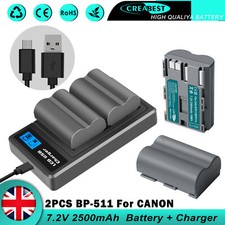 2× 2.5AH BP-511 BP-511A