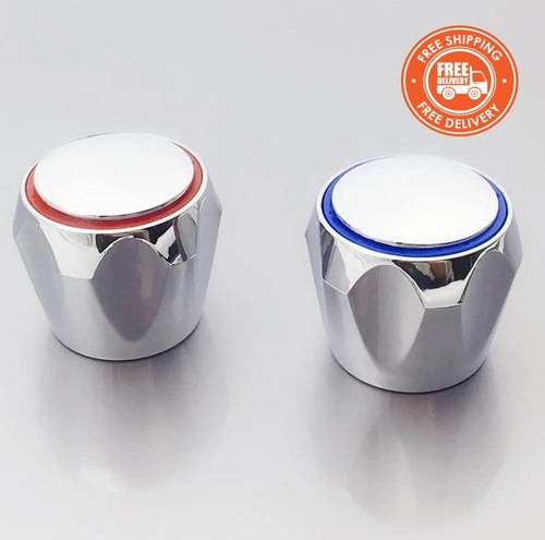 2pcs hot cold faucet handle - cold,