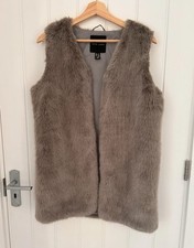 New Look Grey Faux Fur
