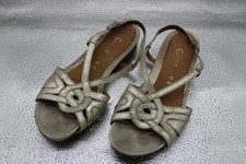 Gabor Shoes Size 38 5 Silver