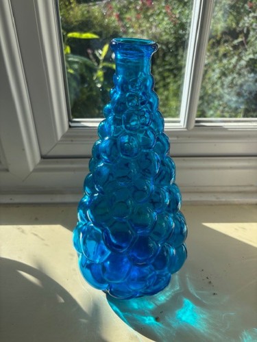 Vintage bright blue - vintage, glass