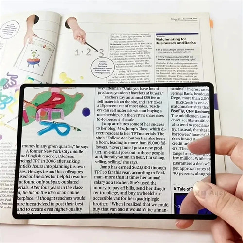 Deluxe full page magnifying - deluxe,